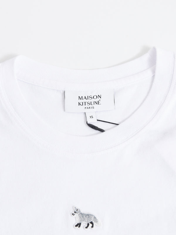 BABY FOX PATCH BABY TEE-SHIRT_WHITE P100